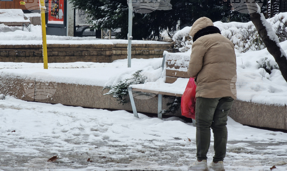 Румъния - Букурещ - зимна обстановка