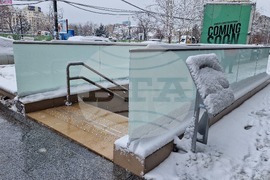 Румъния - Букурещ - зимна обстановка