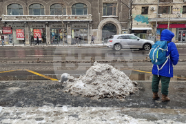 Румъния - Букурещ - зимна обстановка