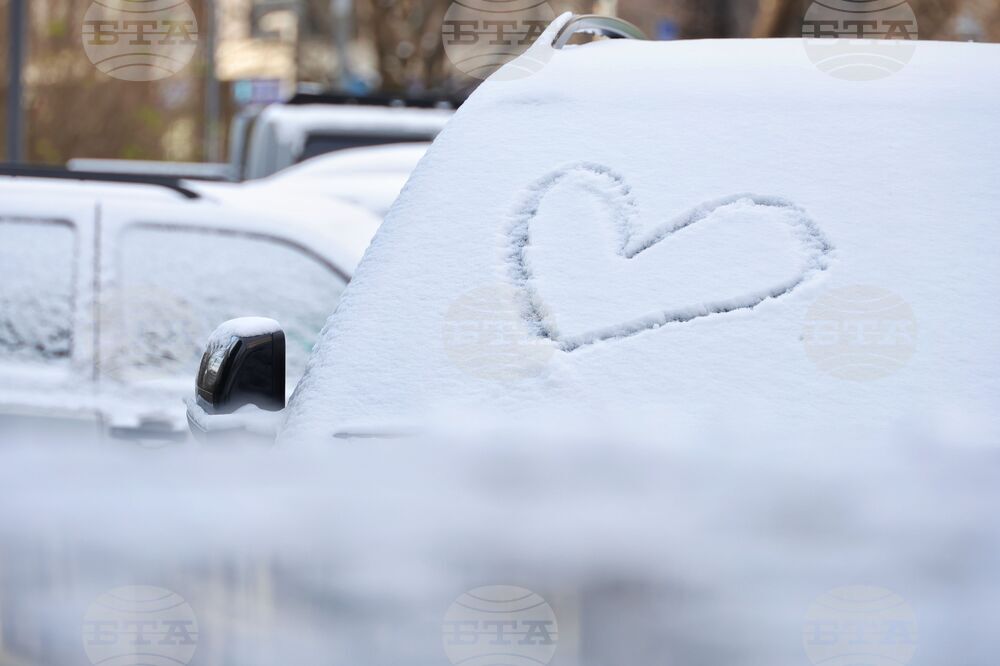 Бургас - зимна обстановка