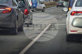 Бургас - зимна обстановка