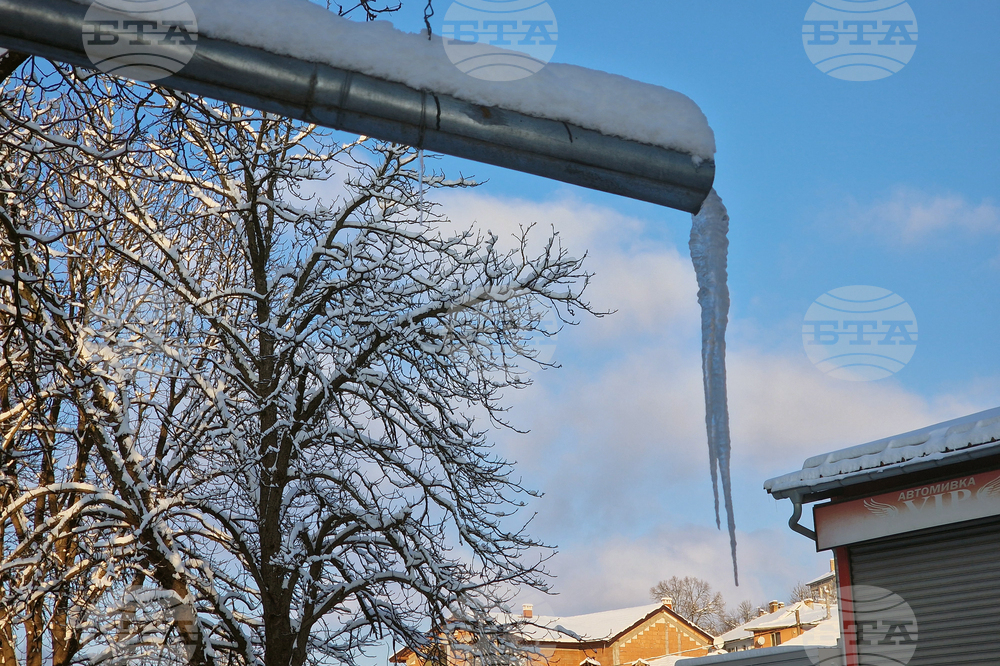 Разград - зима - ежедневие