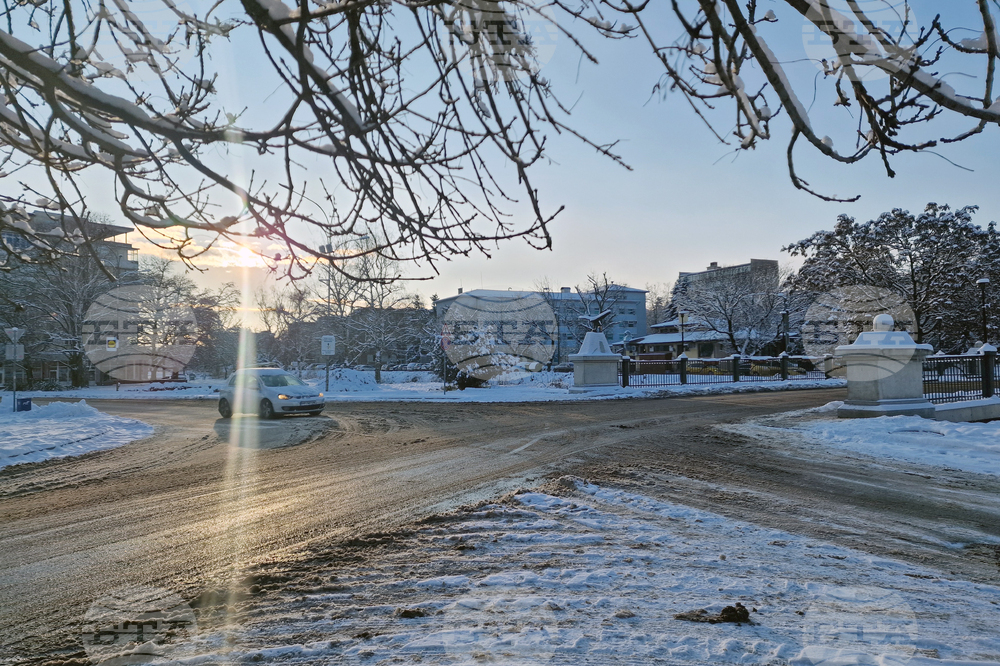 Разград - зима - ежедневие