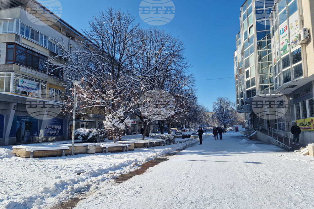 Разград - зима - ежедневие