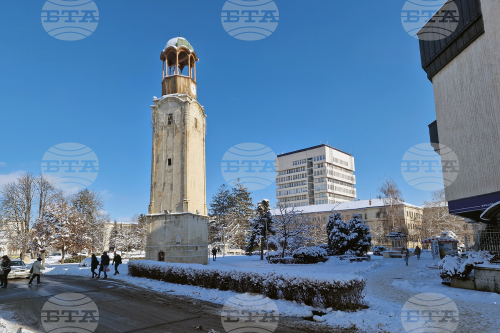 Разград - зима - ежедневие