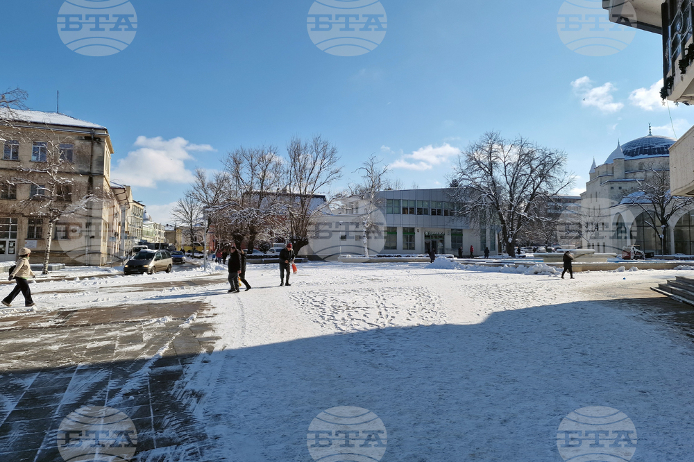 Разград - зима - ежедневие