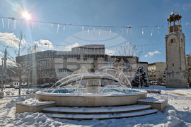 Разград - зима - ежедневие