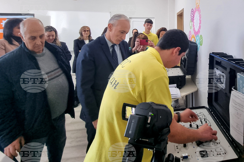 Чирпан - Красимир Вълчев - STEM център - откриване