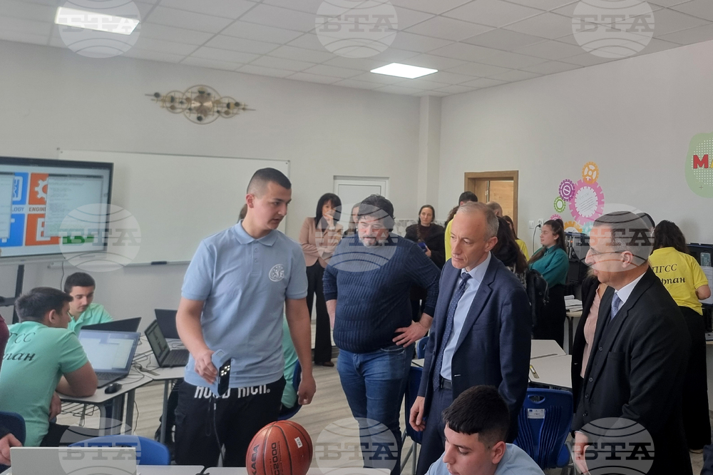 Чирпан - Красимир Вълчев - STEM център - откриване