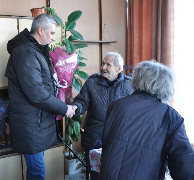 Стоил Шопов от Разлог отпразнува своя 100-годишен юбилей