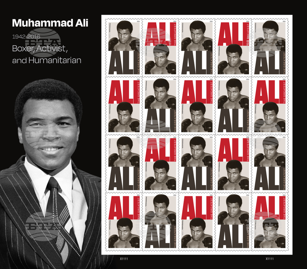 Muhammad Ali-Stamp