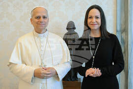 Vatican Venezuela Pope Machado