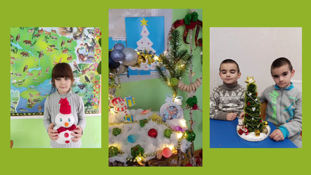 Изложба „Зимна приказка“ беше представена в Българо-украинския център „Медиа“ в село Калчево