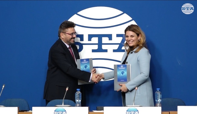 БТА и „Системата за агропазарна информация“ подписаха договор за партньорство