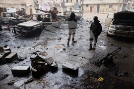 Syria Aleppo Fighting