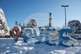 Русе - зимна обстановка