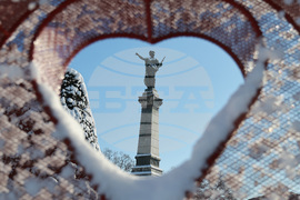 Русе - зимна обстановка