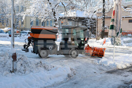Русе - зимна обстановка