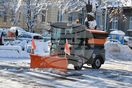 Русе - зимна обстановка