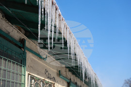 Русе - зимна обстановка