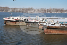 Русе - зимна обстановка