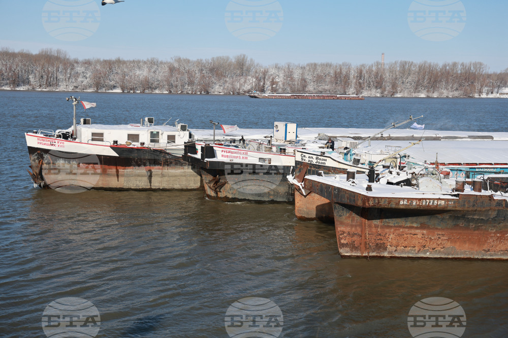 Русе - зимна обстановка