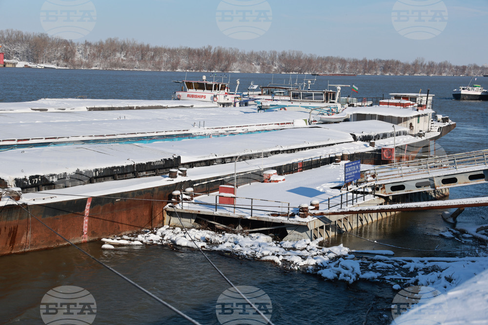 Русе - зимна обстановка