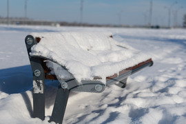 Русе - зимна обстановка