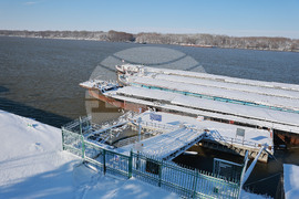 Русе - зимна обстановка