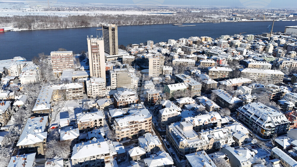 Русе - зимна обстановка