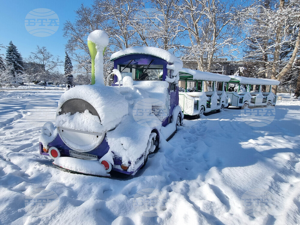 Русе - зимна обстановка