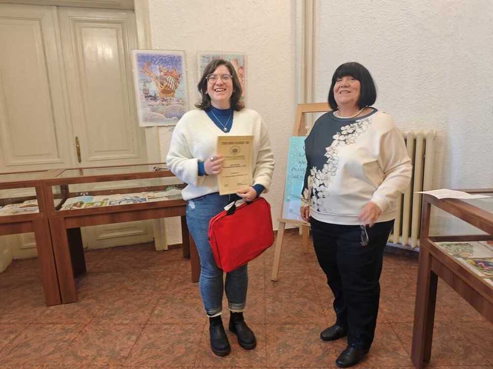 С 228 прочетени книги Милена Михова стана „Читател на годината – 2025“ в Сливен