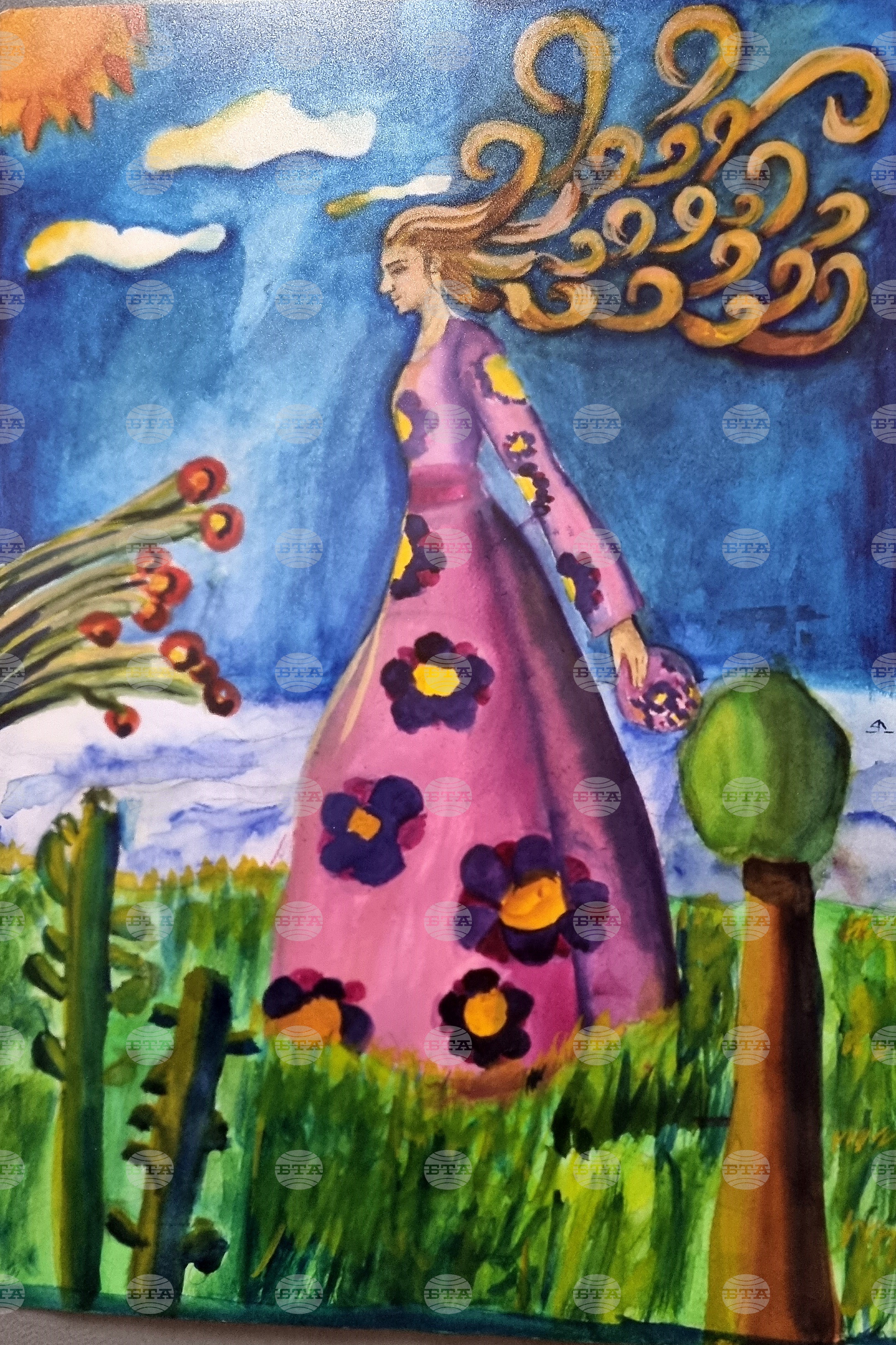 Монтана - деца - изложба