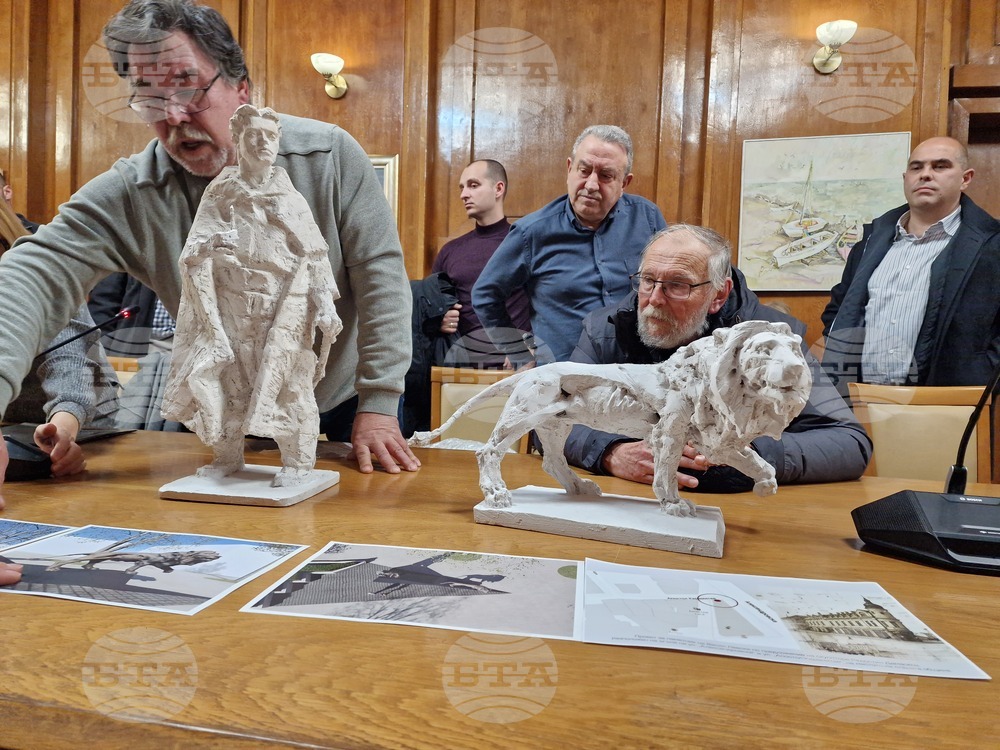 Локацията и композицията на проект за монументален паметник на Васил Левски предизвикаха дискусия в Бургас