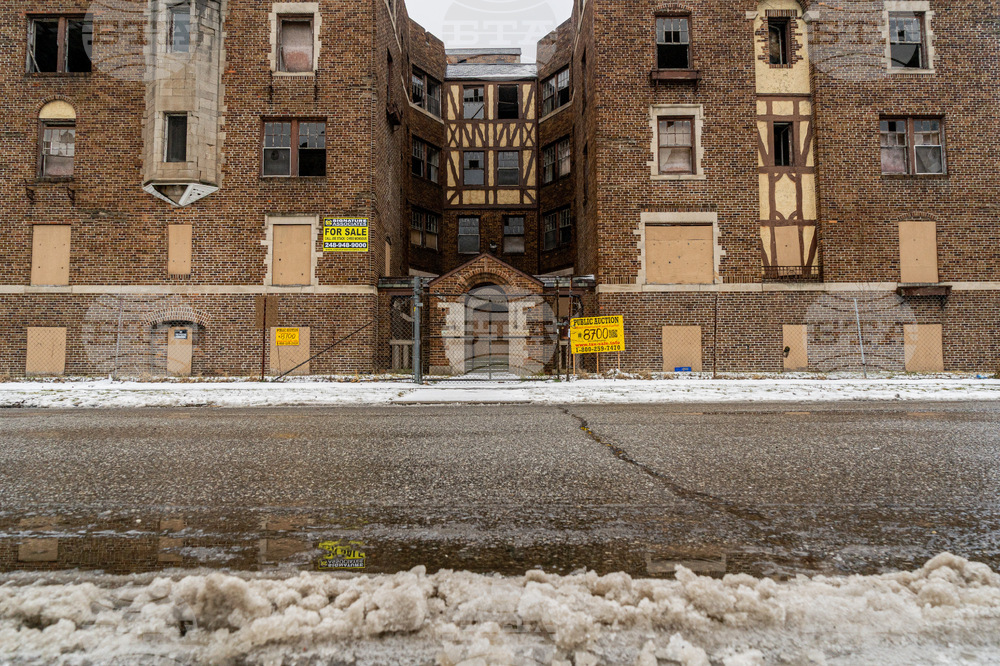 Detroit Abandoned Apartment Buildings