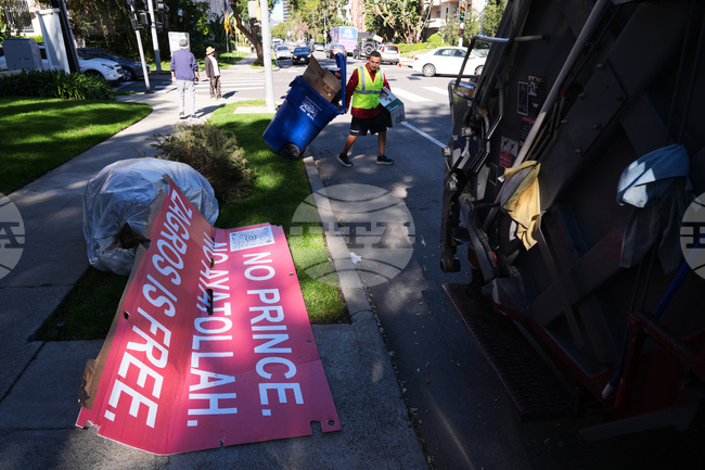 Iran Protest Los Angeles