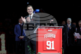 CORRECTION Hurricanes Red Wings Hockey