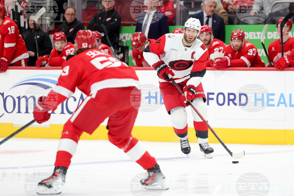 Hurricanes Red Wings Hockey