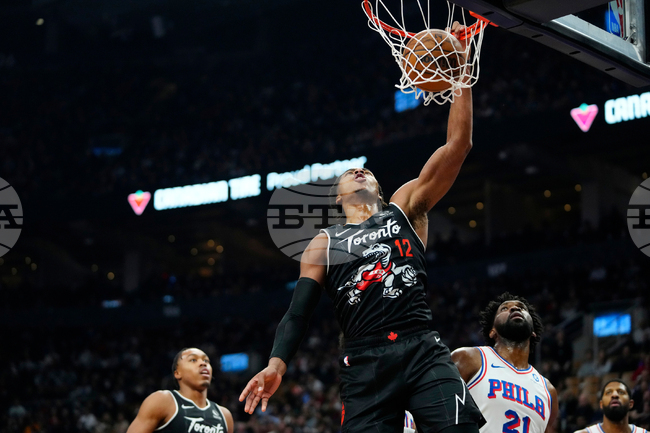 76ers Raptors Basketball