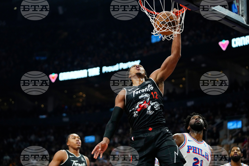 76ers Raptors Basketball