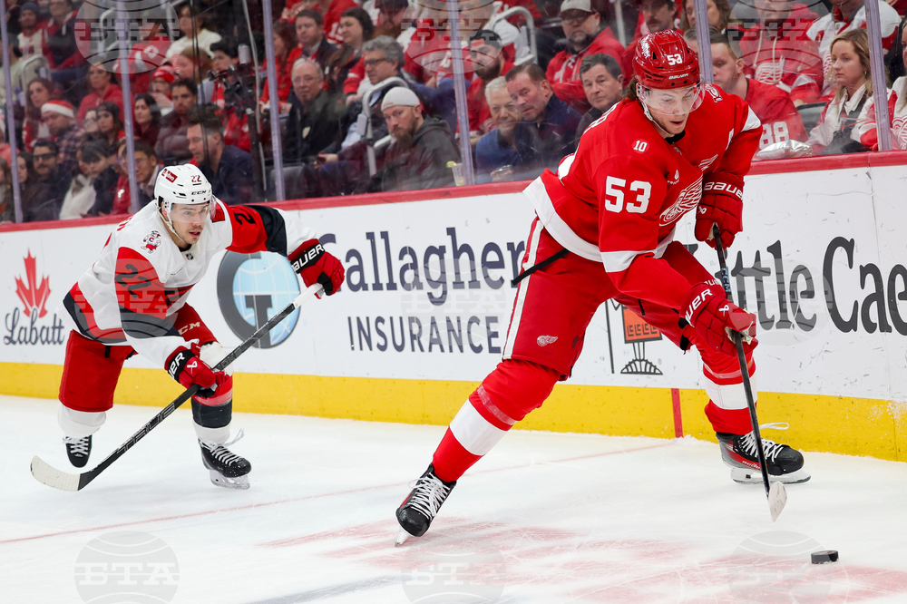 Hurricanes Red Wings Hockey