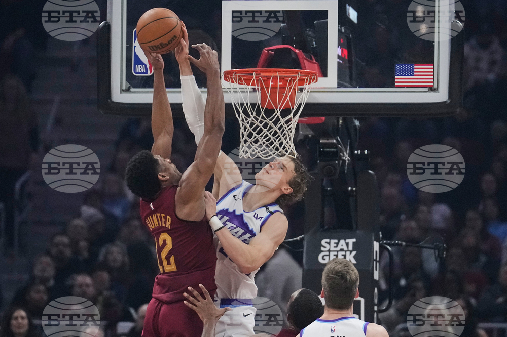 APTOPIX Jazz Cavaliers Basketball