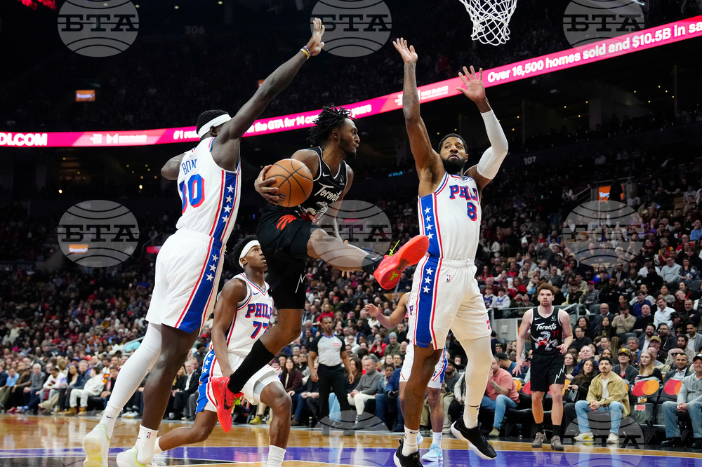 76ers Raptors Basketball