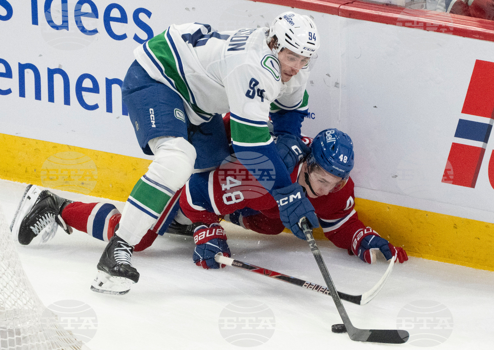 Canucks Canadiens Hockey