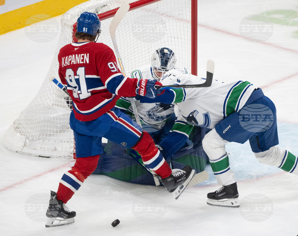 Canucks Canadiens Hockey