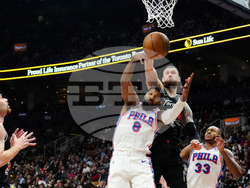 76ers-Raptors Basketball