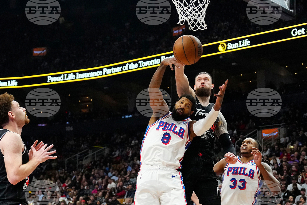 76ers-Raptors Basketball