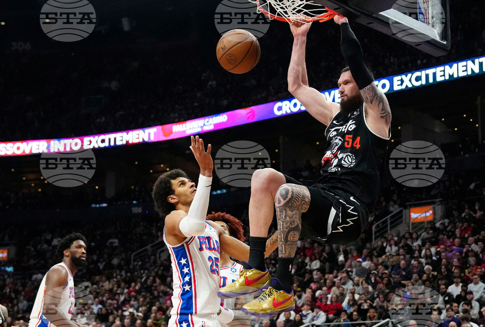 76ers Raptors Basketball