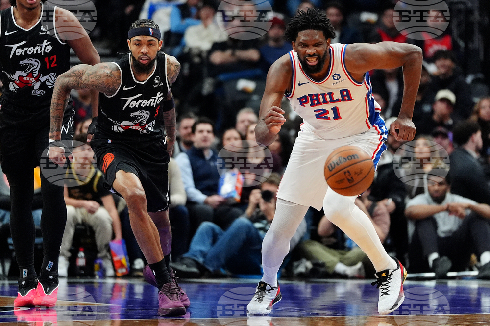 76ers Raptors Basketball