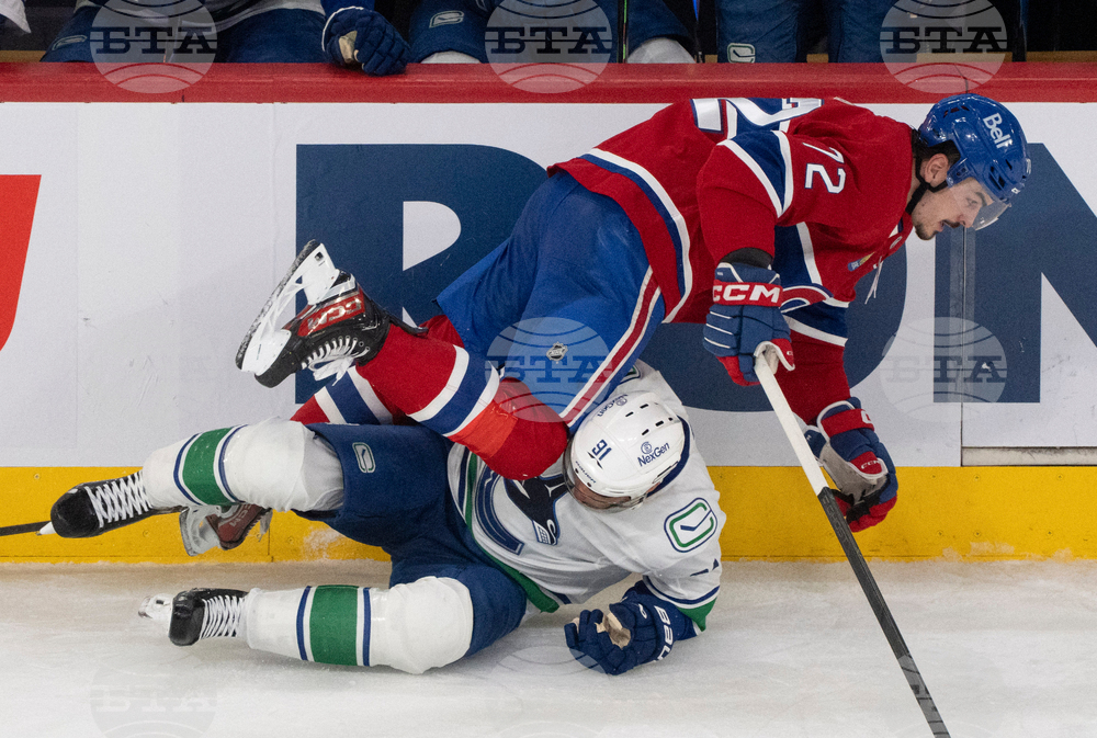 Canucks Canadiens Hockey